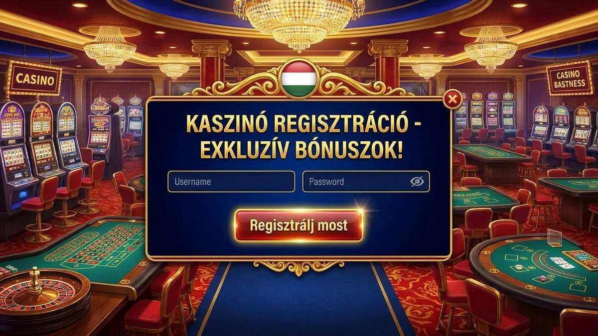 Regisztráció bónusszal